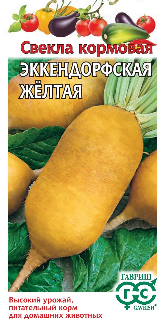 Свекла Эккендорфская желтая кормовая 5 г с евроотв