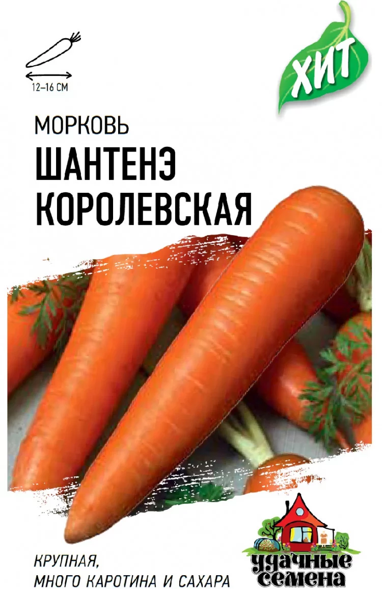 Морковь Шантенэ королевская 2 г ХИТ х3