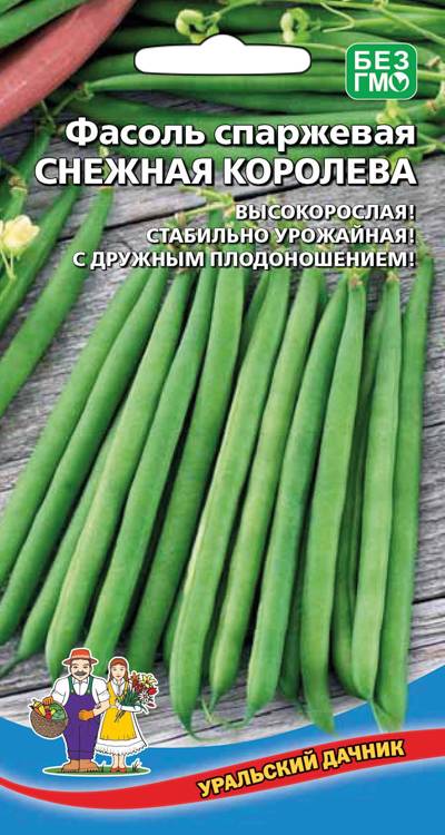 Фасоль Снежная королева - спаржевая