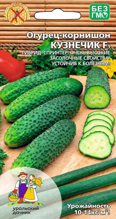 Огурец Кузнечик - корнишон F1