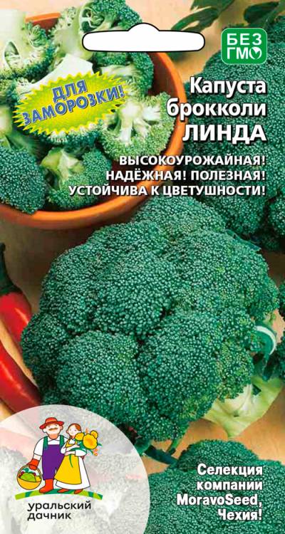 Капуста брокколи Линда