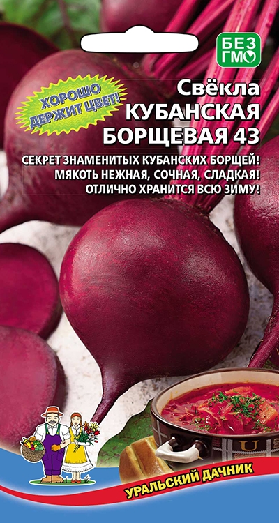Свекла Кубанская борщевая 43